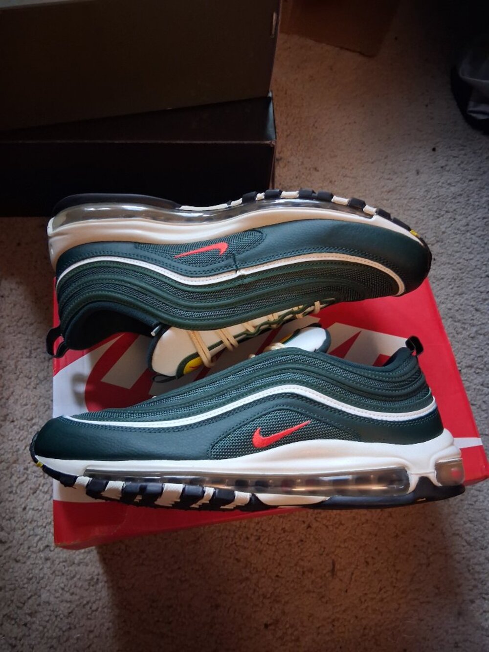 Nike Air Max 97 SE Athletic Company Pro Green US Men's 12